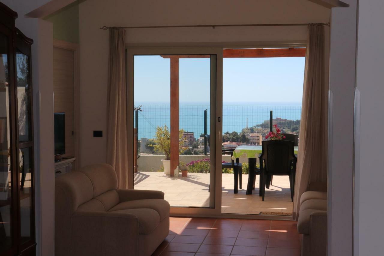 Villa Casa Con Vista Panoramica à Sciacca Extérieur photo